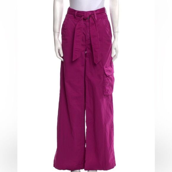 Veronica Beard Wide Leg Cargo Pants